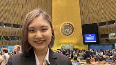 卒業生の声：田代葵さん